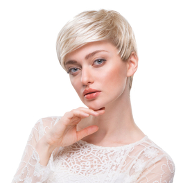 Synthetic wig dark brown ARAMITA #4/6