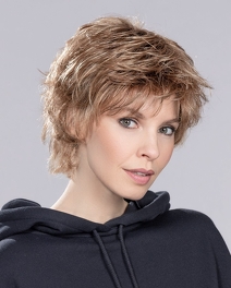 Peruka damska syntetyczna bursztynowy blond z odrostem KEIRA # bernstein/rooted