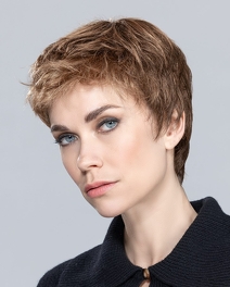 Peruka z włosów syntetycznych rozjaśniony kawowy brąz RISK LARGE # mocca lighted