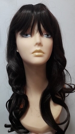 Peruka syntetyczna karnawałowa okazjonalna imprezowa jasny brąz MODEL 8133 # 10