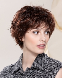 Peruka damska z włosów syntetycznych czekoladowy brąz LEXI # chocolate/mix