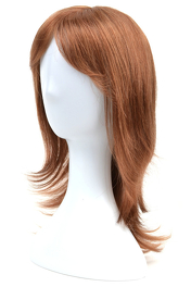Child wig made of dark brown synthetic hair HEIDI #4/6