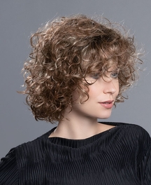 Peruka z włosów ciemnoczekoladowy brąz z odrostem LOOP # darkchocolate/rooted