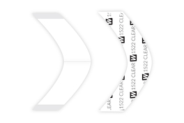 Plaster CLEAR - półksiężyc A (36 sztuk)