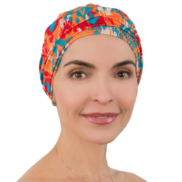 Turban z abstrakcyjnym wzorem SAMOA # B558