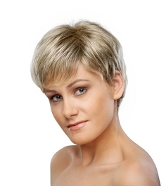Synthetic wig dark brown with light highlights ISABELLA #33/29T