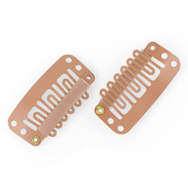 MEDIUM L CLIPS # LIGHT BROWN