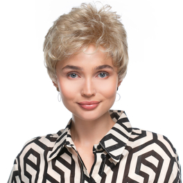 Peruka syntetyczna ciemny blond TWIST # 14/16