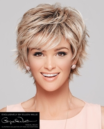 Peruka syntetyczna ciemny rudy z miedzianą poświatą ASPEN MONO # darkcopper/mix*