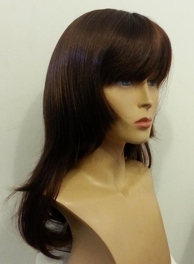 Peruka imprezowa karnawałowa blond MODEL SA-123 # H16-613