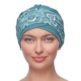 Klasyczny turban turkusowy GLASGOW # B32/326