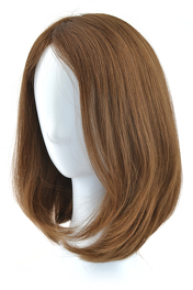 Peruka damska włosy naturalne dziewicze średni brąz 30cm KYA S XY # 6/8/10