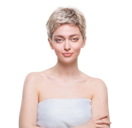 Synthetic wig medium blonde COLETTE NEW #12/14/16