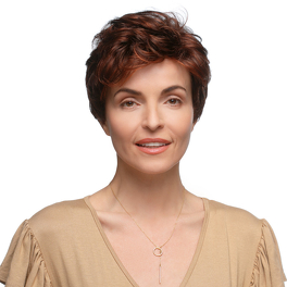 Synthetic wig medium brown AMANDA #8/12/10