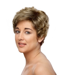 Peruka syntetyczna ciemny brąz z jasnymi refleksami POKER # 33/29T*