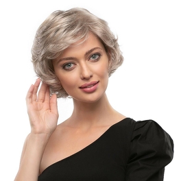 Peruka syntetyczna siwa CALM # 56