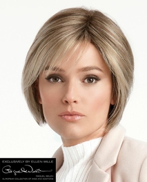 Peruka syntetyczna kawowy brąz z odrostem CAPE MONO PART # mocca/rooted*