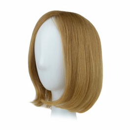 Topper z naturalnych włosów słowiańskich ciemny blond STILLA 25cm # 12