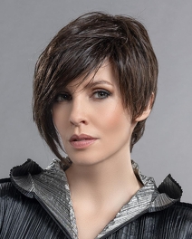 Peruka ruda damska z włosów mieszanych AMAZE # cognac/mix*