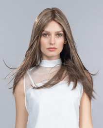 Damski topper z włosów naturalnych remy piaskowy blond z odrostem IMPACT # sandyblonde/rooted