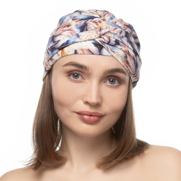 Opaska z włosami naturalnymi słowiańskimi pod turban ciemny blond LUX BOND ME # 10