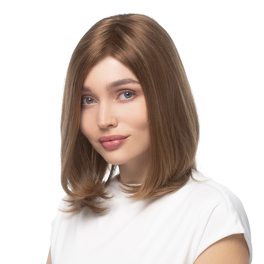 Peruka naturalna włosy słowiańskie ciemny blond i refleksy TULZA # 8/12+14/16H