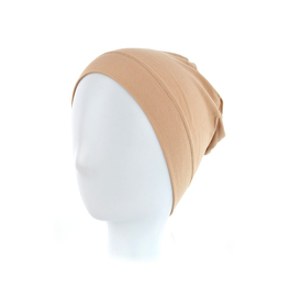Lekki i prosty beżowy turban BALI # 138
