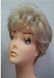 Peruka syntetyczna okazjonalna imprezowa karnawałowa czarna MODEL 377 # 1