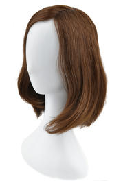Długa naturalna peruka włosy słowiańskie dziewicze średni brąz 30cm KYA S X # 6/33