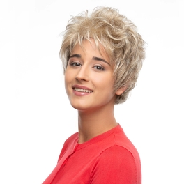 Synthetic wig in warm blonde PUDDING #26/27/19/8R