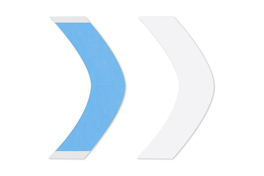 Plaster DERMA-TEC/LACE FRONT - półksiężyc (36 sztuk)