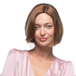 Slavic natural wig virgin hair dark blond 25cm ALIZEE X #8/10/16