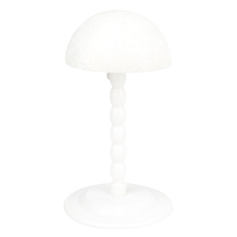 Lace wig stand - white