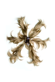 Treska z włosów syntetycznych karmelowy blond na klamrę SWINGY 27cm # caramel/mix