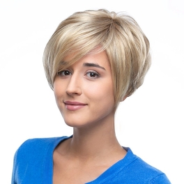 Blonde synthetic wig CAKE #10/24/80
