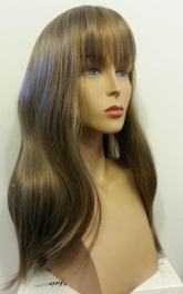 Peruka imprezowa karnawałowa ciemny blond MODEL 5340 # 12TT26