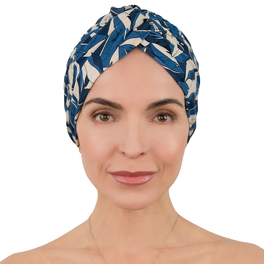 Retro-style multicoloured turban ARUBA # B569+B278