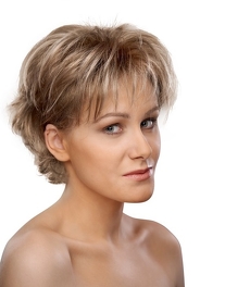 Women's Synthetic Wig in Very Light Blonde PONY #18/24
