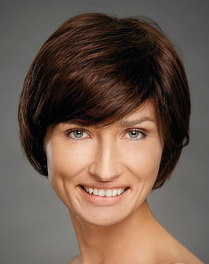 Peruka z włosów syntetycznych ciemny brąz z jasnymi refleksami CODI NEW # 33/29T