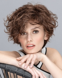 Peruka z włosów syntetycznych metaliczny szary SHOW # metallic grey/rooted