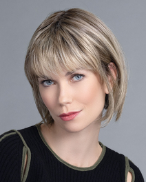 Damski topper z włosów syntetycznych ciemnoczekoladowy brąz FUN # darkchocolate/mix