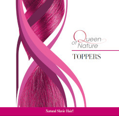 Katalog topperów z naturalnych włosów słowiańskich - kolekcja Queen of Nature