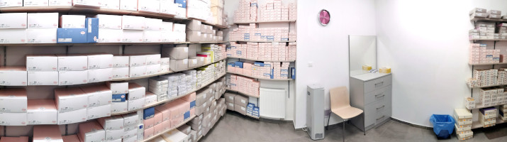 Sklep perukarski w Łodzi