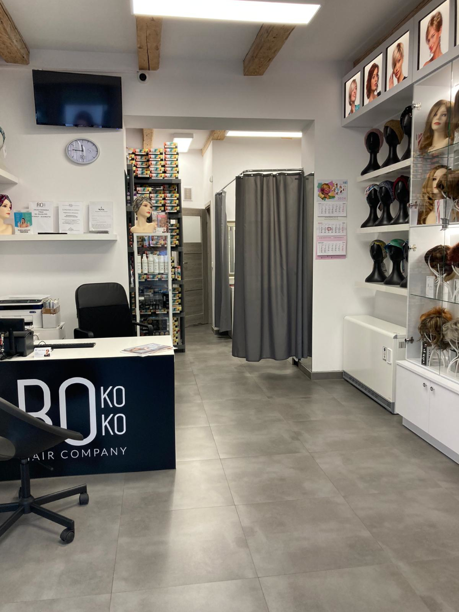 Kraków-Podgórze sklep perukarski