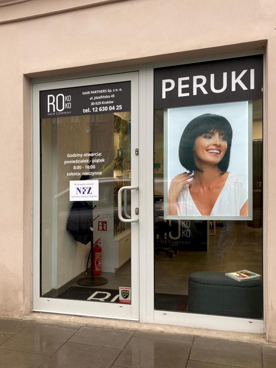 Peruki salon Kraków